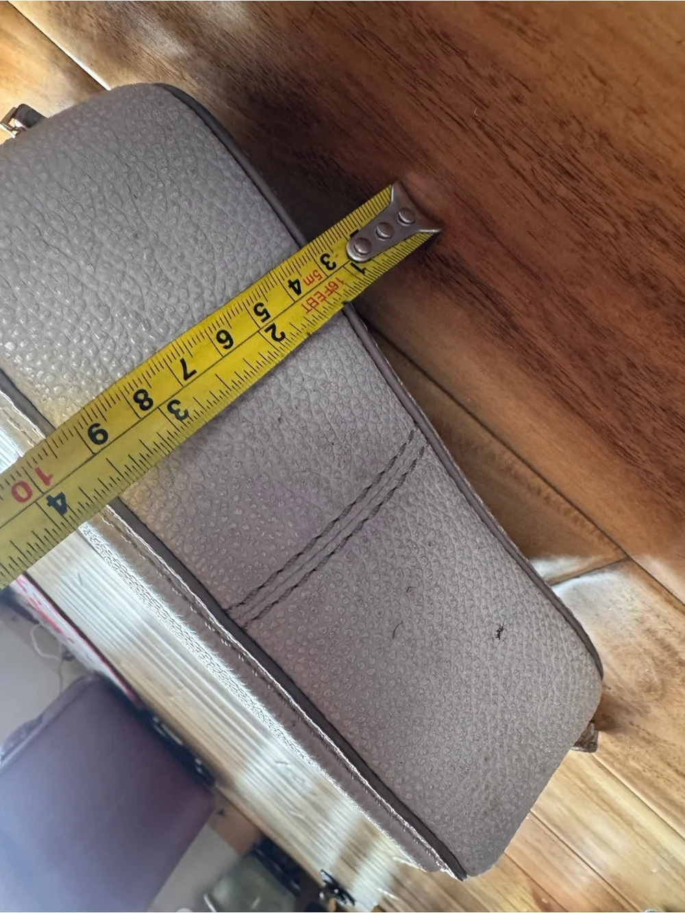 kate spade Pebbled Leather Crossbody Bag - Light Taupe